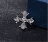 Men Fashion Cross Brooch